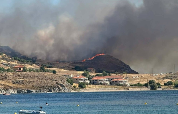 Φωτιά στη Λήμνο: Συνελήφθη ο αντιδήμαρχος Περιβάλλοντος και Ποιότητας Ζωής