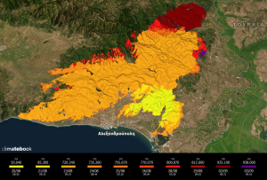 Στάχτη 900.000 στρέμματα: Στην Ελλάδα η μεγαλύτερη φωτιά των τελευταίων 20 ετών στην Ευρώπη