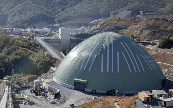 Η Eldorado Gold ανακοινώνει την παραγωγή του πρώτου συμπυκνώματος χαλκού-χρυσού στις Σκουριές
