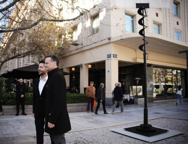 Στην καρδιά της Αθήνας, το εμβληματικό έργο «Αιολικό» σε συνεργασία με το Ίδρυμα Takis