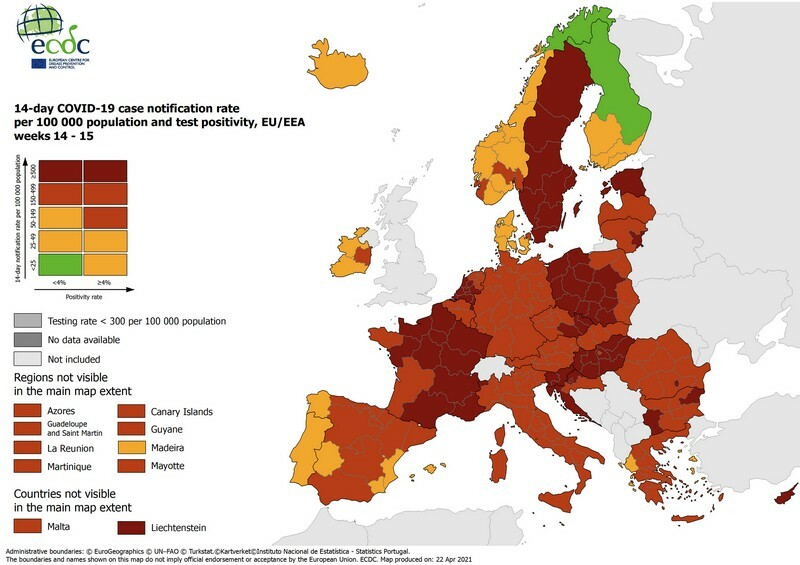 koronoios xartes ecdc ellada europi 2