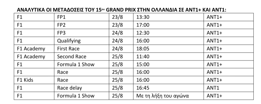 FORMULA1-GRAND PRIX