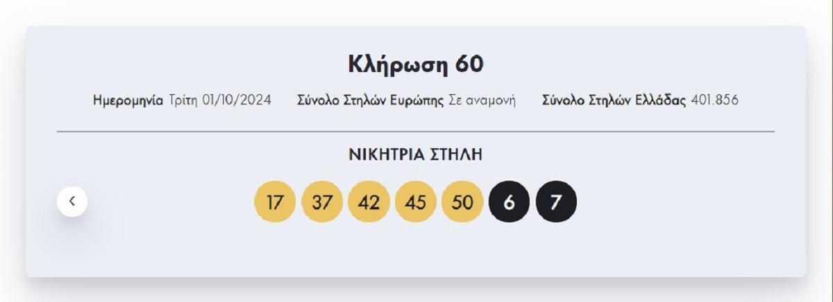 klirosi eurojackpot arithmoi 4256d