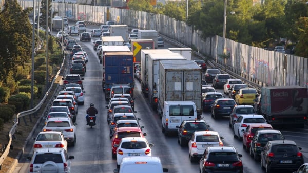 Μποτιλιάρισμα στον Κηφισό: Μεγάλες καθυστερήσεις στην Αττική Οδό