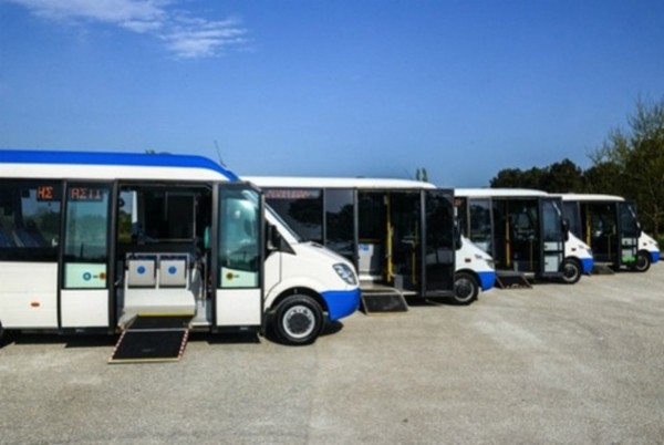 Δύο ηλεκτροκίνητα Mini Bus για το Δήμο Ηρακλείου από το «ECORouTs»