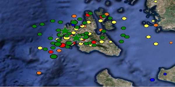 Η γη συνεχίζει να τρέμει .Νέος σεισμός στην Κεφαλονιά