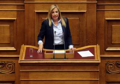 Γεννηματά: Μόνο η περισσότερη και καλύτερη Ευρώπη οδηγεί σε έξοδο της από την κρίση