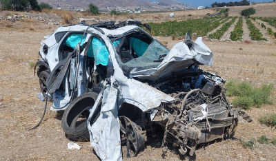 Ακραίο τροχαίο στην Πάρο: Πολυτραυματίας ο συνοδηγός, διακομίσθηκε με ελικόπτερο στην Αθήνα