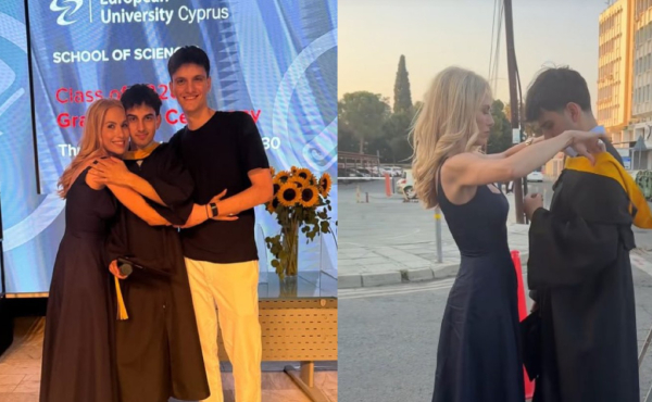 Ντορέττα Παπαδημητρίου: Ο γιος της πήρε πτυχίο – «Η συγκίνηση είναι μικρή λέξη»