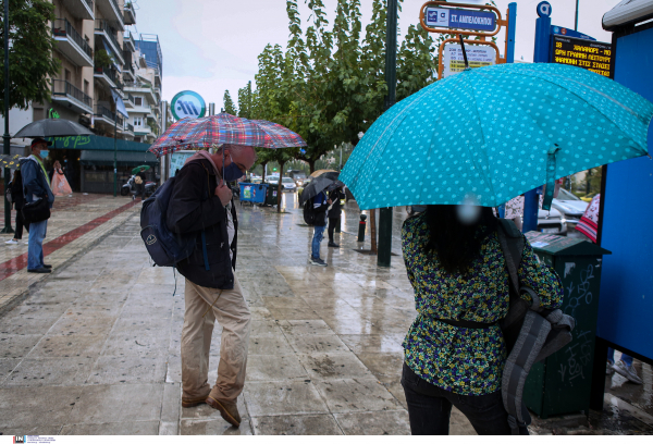 Σε ισχύ το έκτακτο δελτίο καιρού με καταιγίδες και χαλαζοπτώσεις, πού θα είναι έντονα τα φαινόμενα