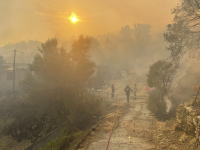 Χωρίς ενεργό μέτωπο η φωτιά στο Ρέθυμνο - Καλλιέργειες και ελαιώνες έγιναν στάχτη