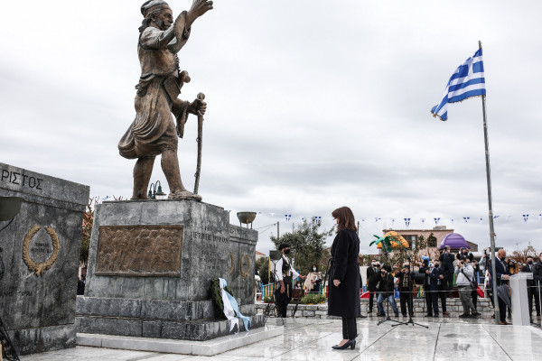 Στη Μάνη για τα 200 χρόνια από την επανάσταση του 1821 η Σακελλαροπούλου