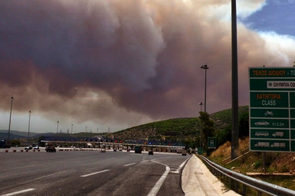 Ανοικτά όλα τα διόδια σε Αττική Οδό και Εθνικές Οδούς