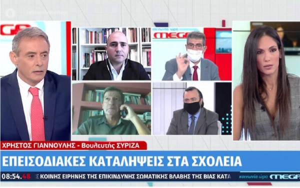 «Σκοτώθηκαν» στον αέρα Γιαννουλης και Μπογδάνος: «Ακροδεξιό απολειφάδι» (vid)