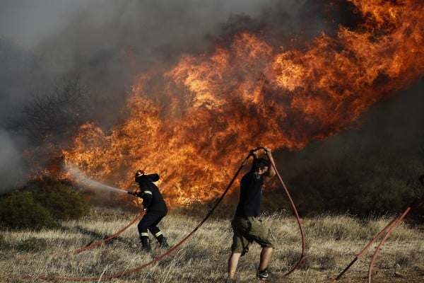 Υψηλός ο κίνδυνος πυρκαγιάς σήμερα