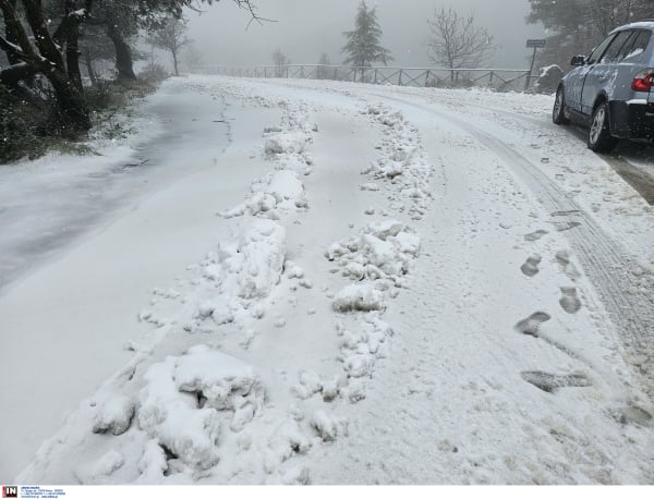 Αυτές τις ώρες θα φτάσει στο... πικ της η χιονόπτωση στην Αθήνα