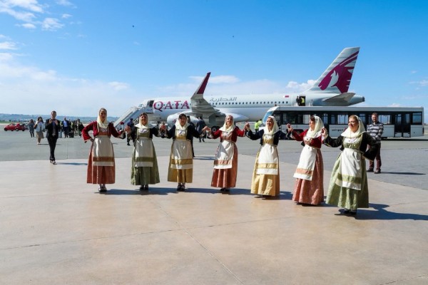 Η πρώτη αεροπορική πτήση Ασία- Θεσσαλονίκη προσγειώθηκε στο αεροδρόμιο &quot;Μακεδονία&quot;