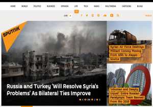 Η Τουρκία «άνοιξε» την πρόσβαση στην ρωσική ιστοσελίδα Sputnik