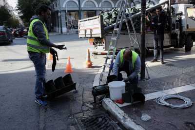 Παρεμβάσεις σε πλατεία του Δήμου Παπάγου - Χολαργού για την ασφάλεια των πολιτών