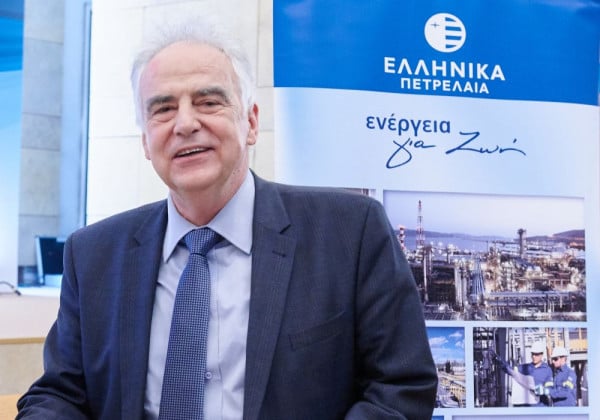 Τσοτσορός: Τα κέρδη EBITDA των ΕΛΠΕ θα ξεπεράσουν το 1 δισ. ευρώ