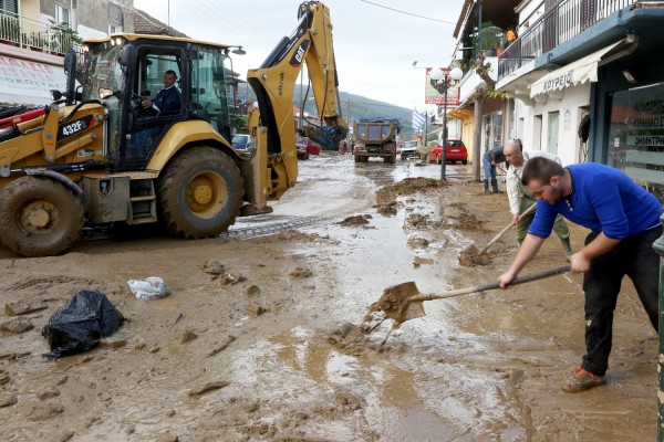 Πλημμύρες σε Χαλκιδική και Μαγνησία