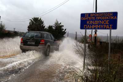 Άμεση αποζημίωση για τους πληγέντες αγρότες και κτηνοτρόφους από τις πλημμύρες