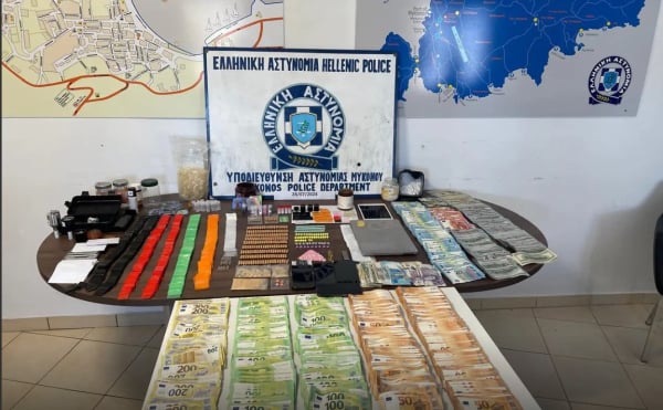 Μύκονος: Στα δίχτυα της ΕΛ.ΑΣ. εγκληματική οργάνωση που διακινούσε μεγάλες ποσότητες ναρκωτικών