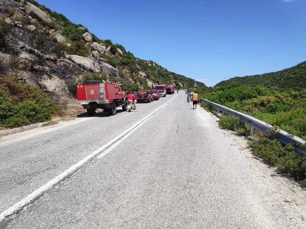 Φωτιά στο Καλαμίτσι: Λήξη συναγερμού στην Χαλκιδική - Υπό έλεγχο η πυρκαγιά