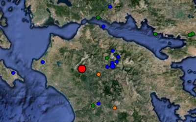 Σεισμική δόνηση 4 Ρίχτερ αισθητή σε Αχαΐα και Ηλεία