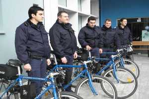 Αστυνομικοί - ποδηλάτες στην Κέρκυρα