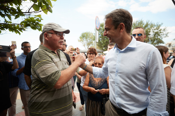 Μητσοτάκης από Χαλκιδική: Δεν υπάρχει περιθώριο για ψήφο οργής