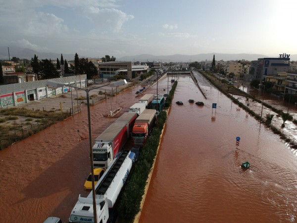 Κλειστή μέχρι τέλος του μήνα η παλαιά εθνική οδός Ελευσίνας - Θήβας