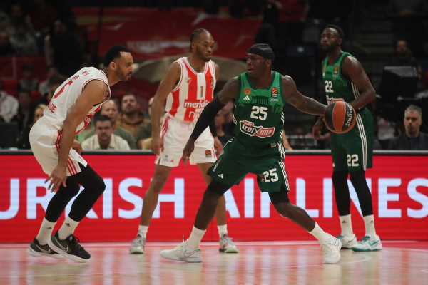 Euroleague: Έκανε τη δουλειά στο Βελιγράδι ο Παναθηναϊκός και «κοιτάζει» μέχρι δεύτερη θέση