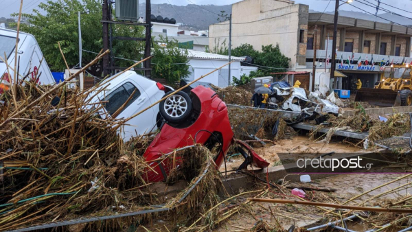 Εισαγγελική παρέμβαση για την φονική πλημμύρα στην Αγία Πελαγία (βίντεο)