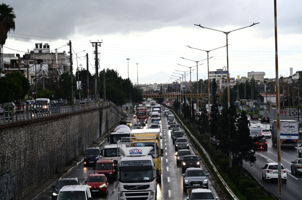 Τροχαίο στο Χαϊδάρι- Δείτε που έχει αυξημένη κίνηση