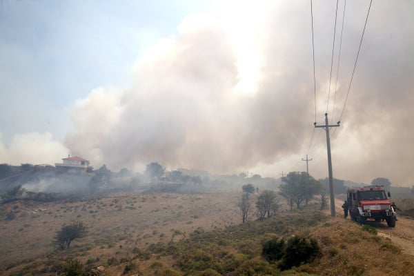 Προσοχή! Σε αυτές τις περιοχές υπάρχει υψηλός κίνδυνος πυρκαγιάς για αύριο (χάρτης)