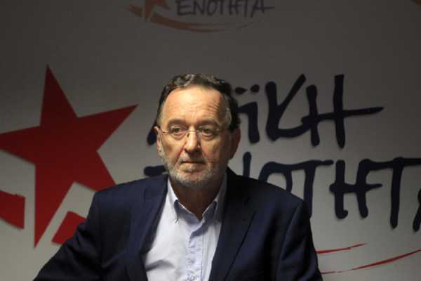 Λαφαζάνης: Οικουμενική κυβέρνηση προ των πυλών