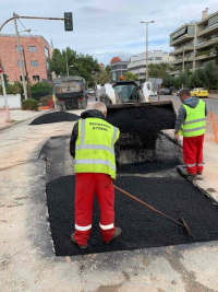 Χαλάνδρι: Έκλεισε η τρύπα στην Παπανικολή, σε κυκλοφορία ο δρόμος