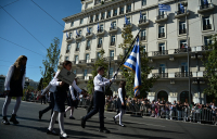 28η Οκτωβρίου: Εικόνες από τη μαθητική παρέλαση στην Αθήνα