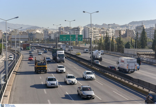 Κλειστό τμήμα της λεωφόρου Κηφισού το βράδυ λόγω έργων