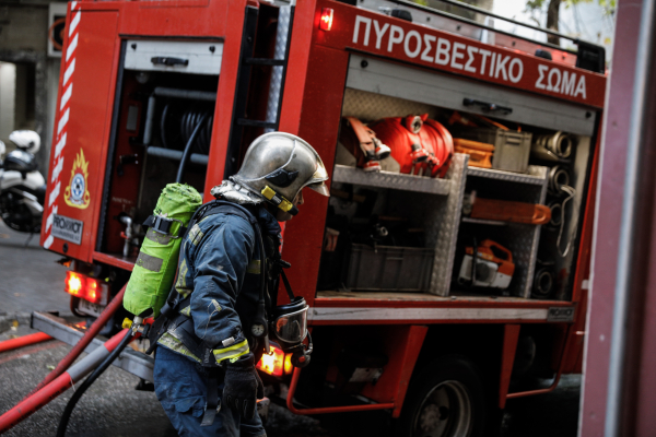 Σαλαμίνα: Φωτιά σε δασική έκταση στην περιοχή Αιάντειο