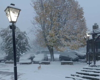 Καιρός: «Έπεσαν» τα πρώτα χιόνια σε χωριά της Φλώρινας, στα «λευκά» Νυμφαίο και Ποσειδέρι
