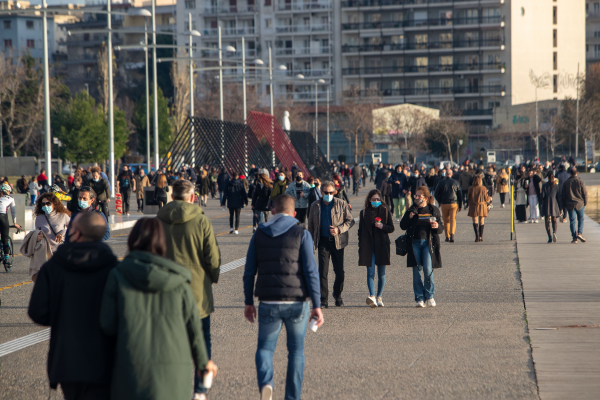 Θεσσαλονίκη: Συνεχίζεται η αποκλιμάκωση του ιικού φορτίου των λυμάτων (διαγράμματα)