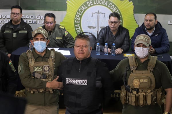 Aπόπειρα πραξικοπήματος στη Βολιβία: «Μου το ζήτησε ο πρόεδρος της χώρας», λέει συλληφθείς στρατηγός