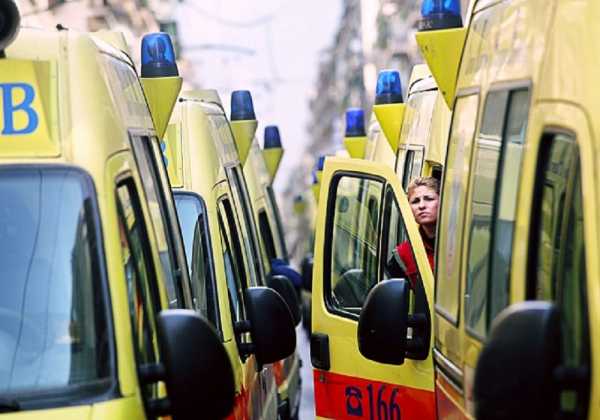 Σταθμός αεροδιακομιδών του ΕΚΑΒ στη Σύρο