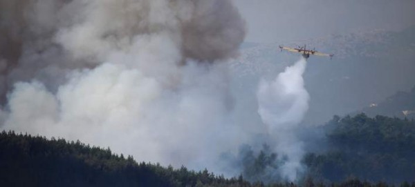 Πυρκαγιά στην περιοχή Άνω Καλλιθέα Αχαΐας