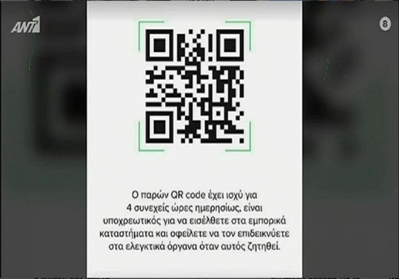 Ο QR Code για τον χρονικό «έλεγχο» των καταναλωτών (vid)