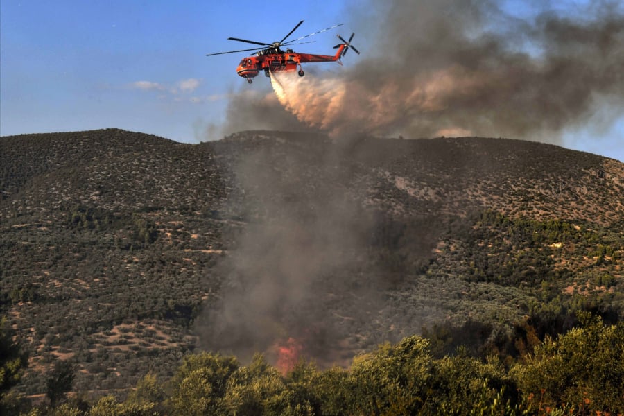 Νέα φωτιά τώρα στην Αργολίδα