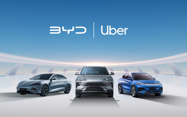 BYD και Uber συνεργάζονται για την επιτάχυνση της παγκόσμιας μετάβασης στα ηλεκτρικά οχήματα