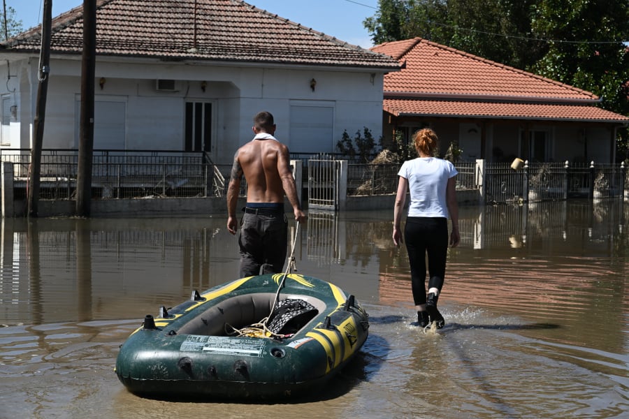 Κακοκαιρία Daniel: 4.543 διασώσεις ατόμων έχουν γίνει από την Τρίτη